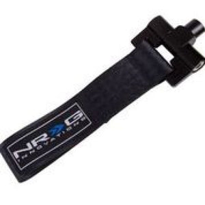 NRG Bolt-In Tow Strap Black- Ford Focus 2016+ (5000lb. Limit)