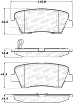 StopTech Street Brake Pads