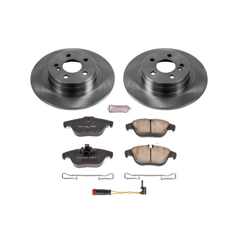 Power Stop 12-15 Mercedes-Benz C250 Rear Autospecialty Brake Kit