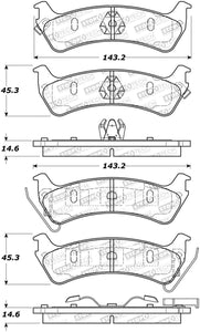 StopTech Street Select Brake Pads