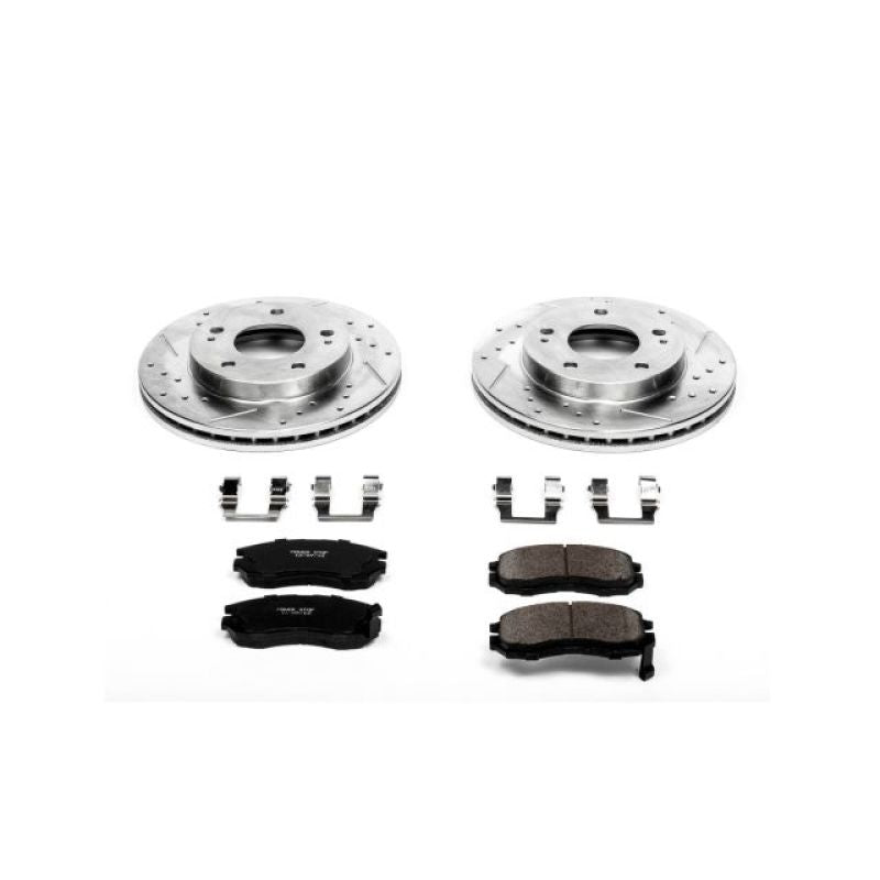 Power Stop 95-05 Chrysler Sebring Front Z23 Evolution Sport Brake Kit