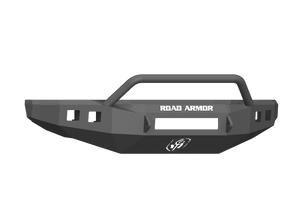 Road Armor 17-20 Ford F-250 Stealth Wide Fender Flare Front Bumper w/Pre-Runner Guard - Tex Blk