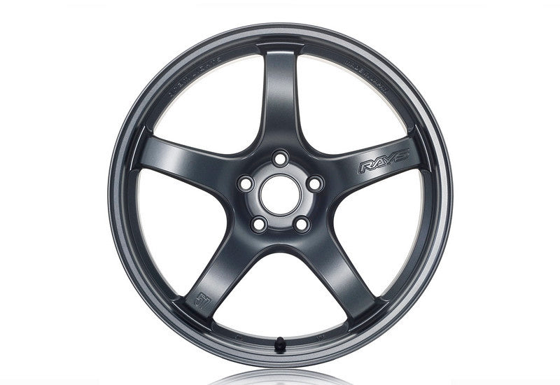 Gram Lights 57CR 18x8.5 +45 5x100 Gun Blue 2 Wheel