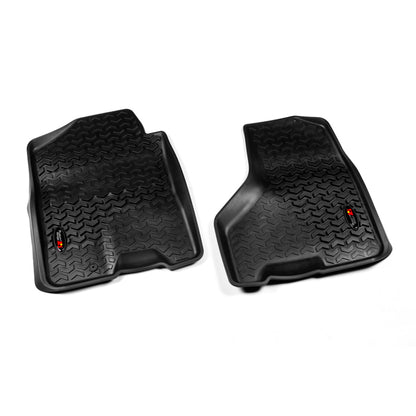 Rugged Ridge Floor Liner Front Black 2009-2011 Dodge Ram 1500 / 2500 / 3500 Crew Cab