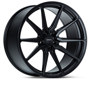 Vossen HF-3 24x10 / 5x150 / ET32 / Deep Face / 110.1 - Satin Black Wheel