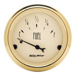 AutoMeter Gauge Fuel Level 2-1/16in. 0 Ohm(e) to 30 Ohm(f) Elec Golden Oldies