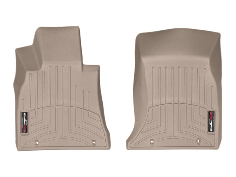 WeatherTech 2015+ Hyundai Genesis Front FloorLiner - Tan
