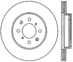 StopTech Power Slot 90-01 Integra / 93-05 Civic EX/93-97 Civic Si Fr Left Slotted CRYO-STOP Rotor