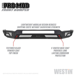 Westin 2011-2016 Ford F-250/350/450/550 Super Duty Pro-Mod Front Bumper