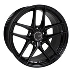 Enkei TY5 18x8 5x108 40mm Offset 72.6mm Bore Black Wheel