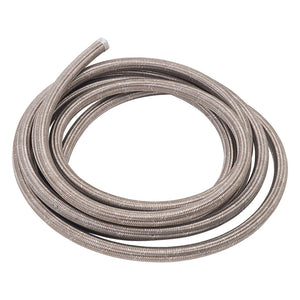 Russell Performance -8 AN ProFlex Stainless Steel Braided Hose (Pre-Packaged 50 Foot Roll)