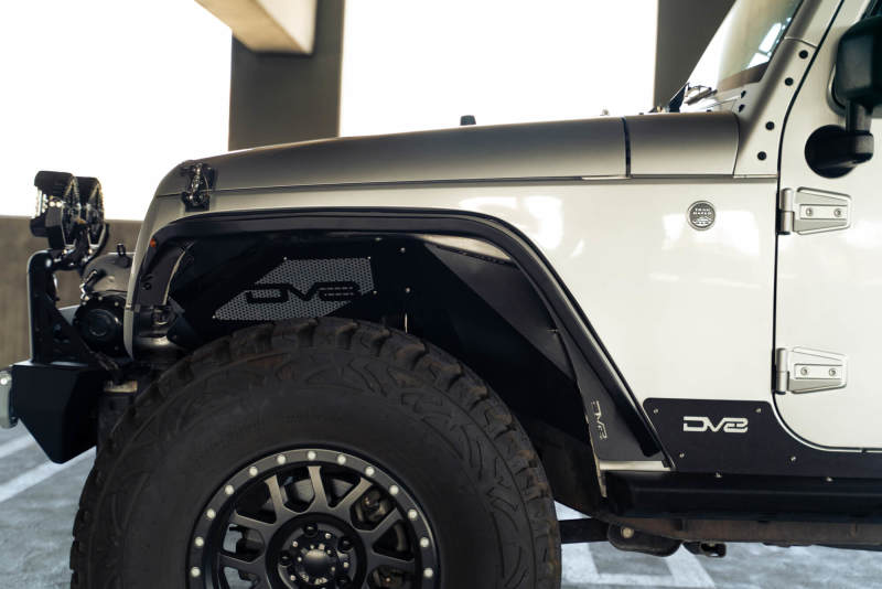 DV8 Offroad 07-18 Jeep Wrangler JK Slim Fender Flares