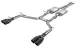 aFe MACH Force-Xp 2-1/2in 304 SS Cat-Back Exhaust 15-21 Dodge Challenger V6-3.6L - Quad Black Tip