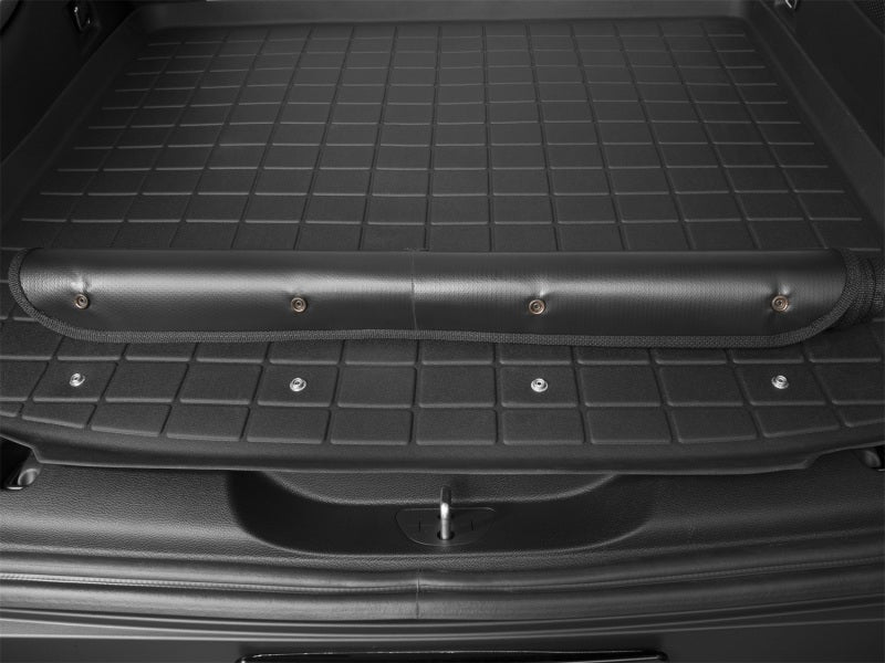 WeatherTech 2022+ Genesis GV70 Cargo Liner w/Bumper Protector - Black (Behind 2nd Row Seating)