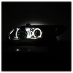 Spyder Honda Civic 06-08 2Dr Projector Headlights LED Halo Chrome High H1 Low H1 PRO-YD-HC06-2D-HL-C