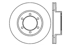 StopTech 00-06 Toyota Tundra / 01-07 Toyota Sequoia Front Left Slotted & Drilled Rotor