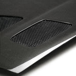 Seibon 93-98 Toyota Supra (JZA80L) TR Style Carbon Fiber Hood