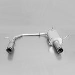 Remus 2010 Suzuki Swift 1.2L (K12B) Axle Back Exhaust