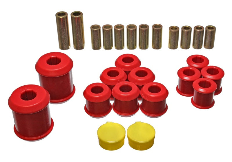 Energy Suspension 95-99 Mitsubishi Eclipse FWD/AWD Red Rear Control Arm Bushing Set