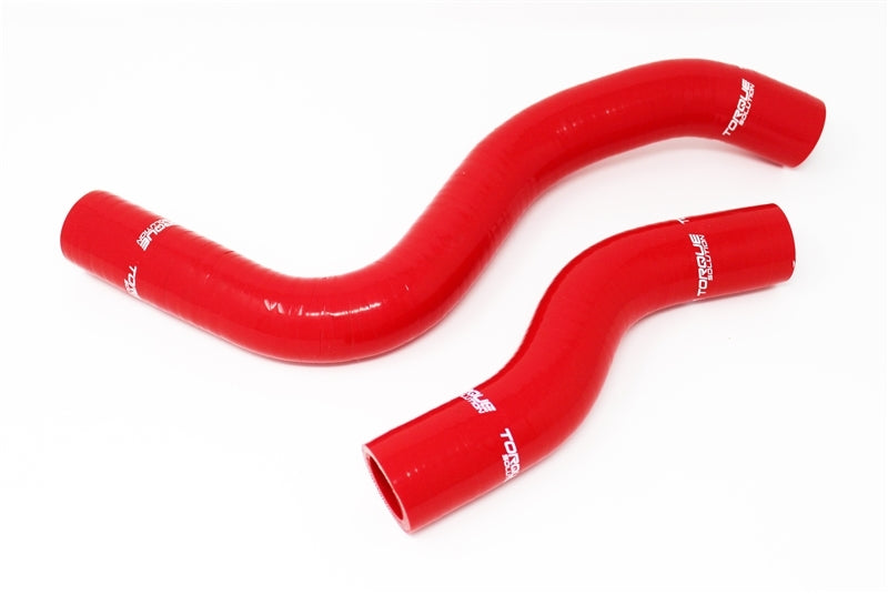 Torque Solution Silicone Radiator Hose Kit (Red) - 2017+ Honda Civic Type-R