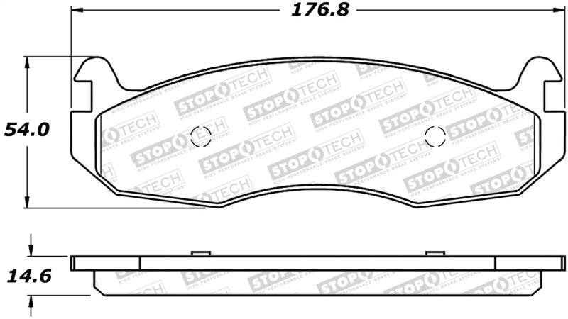 StopTech Street Brake Pads