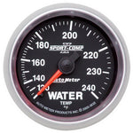 Autometer Sport-Comp II 52mm 120-240 F Mechanical Water Temperature Gauge