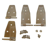 Rugged Ridge 94-95 Jeep Wrangler YJ Stainless Steel Door Hinge Kit