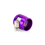 Mishimoto Aluminum -8AN Hex Finishers - Purple
