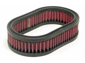 K&N Custom Filter Oval Length 6.125in I/S /7in O/S x Width 3.625in I/S/ 4.5in O/S x Height 1.75in