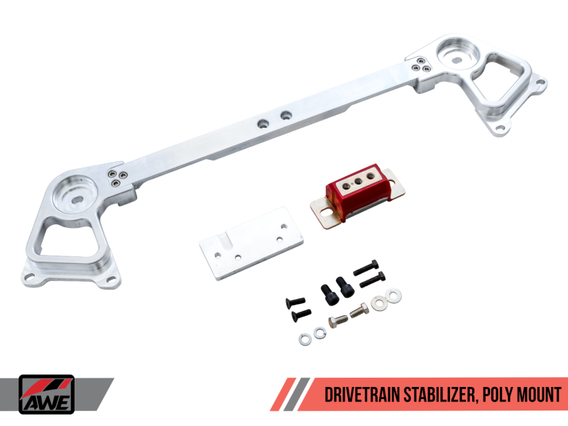 AWE Tuning Drivetrain Stabilizer w/Rubber Mount for Manual Transmission