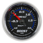 Autometer Cobalt Gauge Vac/Boost 2 1/16in -1 - +2 Bar Mechanical Cobalt