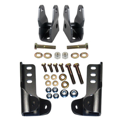 Synergy 07-18 Jeep Wrangler JK/JKU Front Lower Shock Extension Brackets