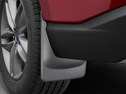 WeatherTech 17+ Ford F-350 Dually No Drill Mudflaps - Black