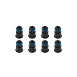 BLOX Racing 14mm Adapter Top (1/2in) w/Viton O-Ring & Retaining Clip (Set of 8)