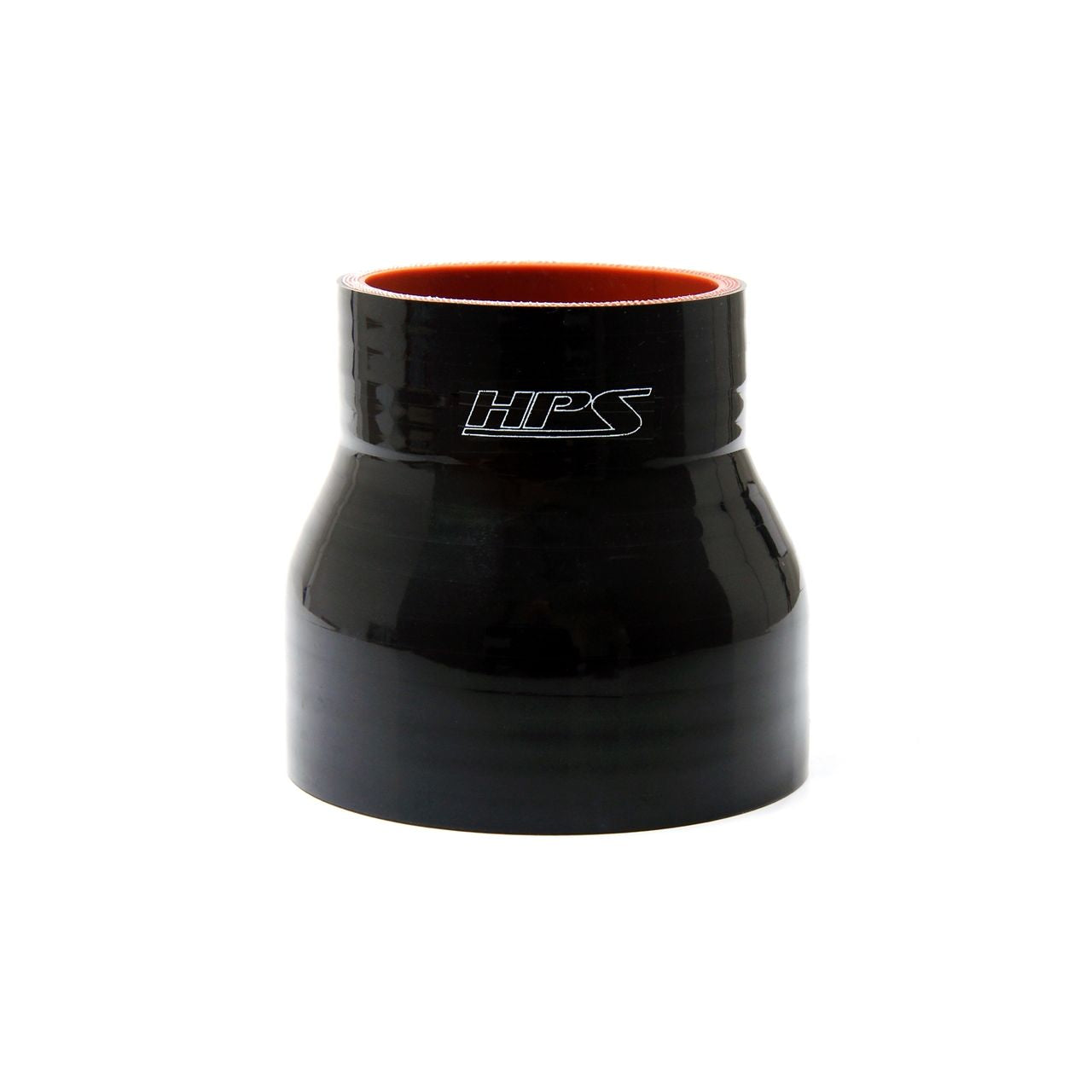 HPS Performance Silicone Reducer HoseHigh Temp Reinforced3-3/8" - 3-1/2" ID3" LongBlack