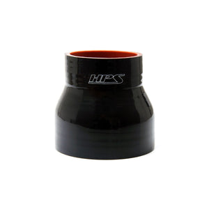 HPS Performance Silicone Reducer HoseHigh Temp Reinforced1-5/8" - 1-7/8" ID3" LongBlack