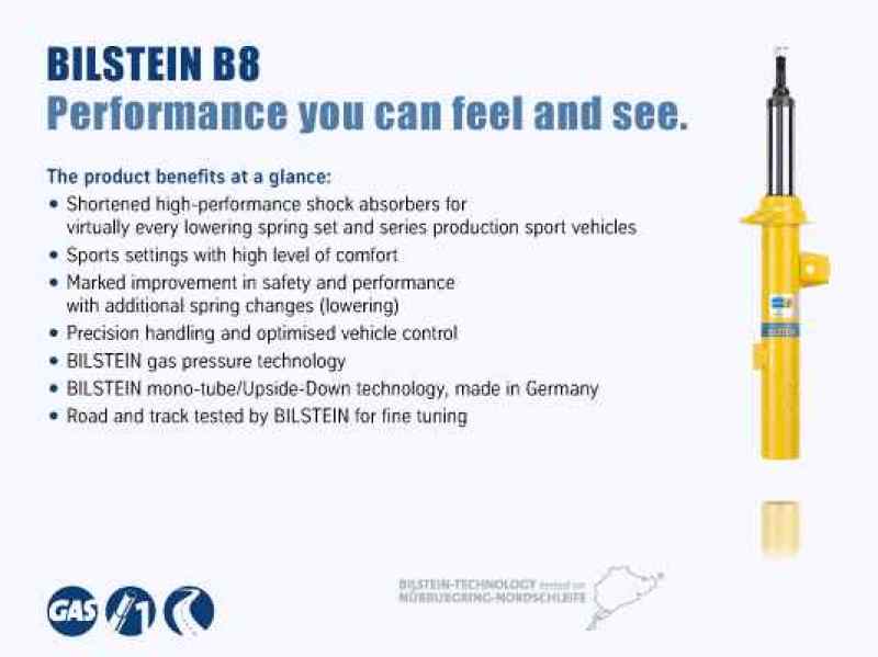 Bilstein B8 2007 Volvo S80 3.2 Rear Shock Absorber