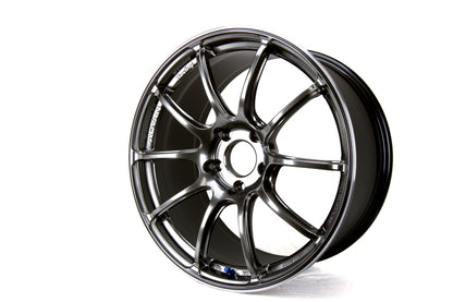 Advan RZII 17x7.0 +47 4x100 Racing Hyper Black Wheel