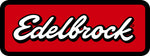 Edelbrock Hose End 90-Degree 3/8In NPT to 1/2In Barb Black Anodize