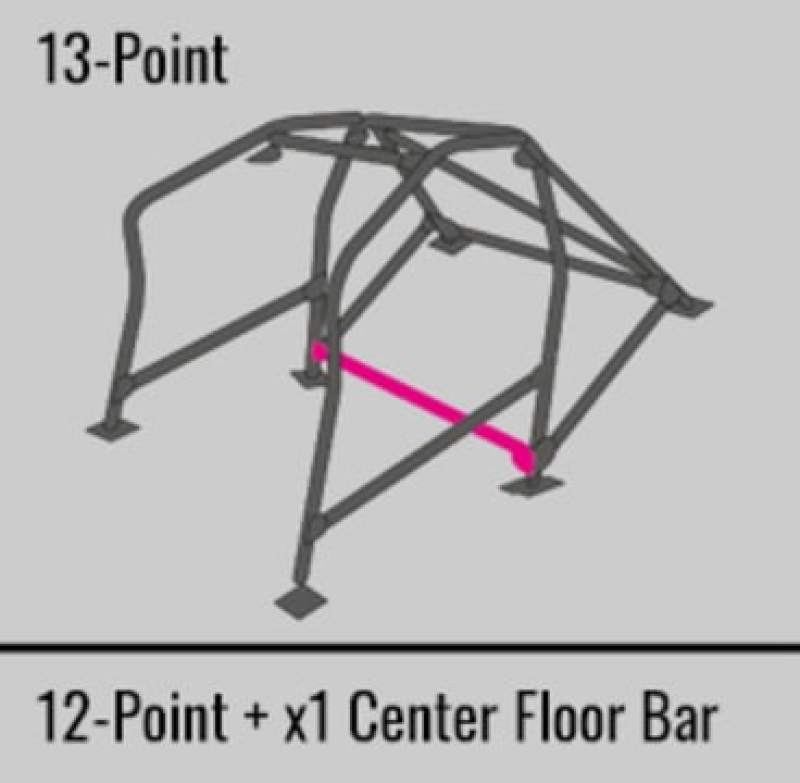 Cusco Safety21 2 Passenger 13pt Roll Cage 99-06 Toyota Celica ZZT231