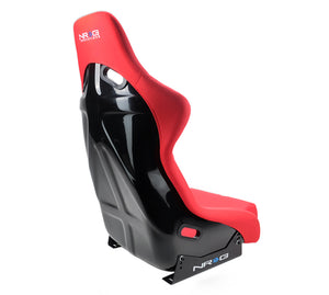 NRG FRP Bucket Seat (Red Cloth) - Large