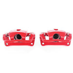 Power Stop 12-17 Ford F-150 Rear Red Calipers w/Brackets - Pair