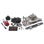 Edelbrock Pro Flo 4 Fuel Injection Kit Seq Port SBC 1986&Earlier 550 Max HP 29 LbHr Injectors Satin