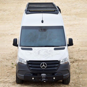 Westin 19-23 Mercedes-Benz Sprinter 144in WB/High Roof Mesa Roof Rack - Textured Black