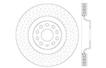 StopTech Drilled Sport Brake Rotor