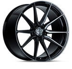 Vossen HF-3 20x9 / 5x112 / ET32 / Flat Face / 66.5 - Double Tinted - Gloss Black Wheel