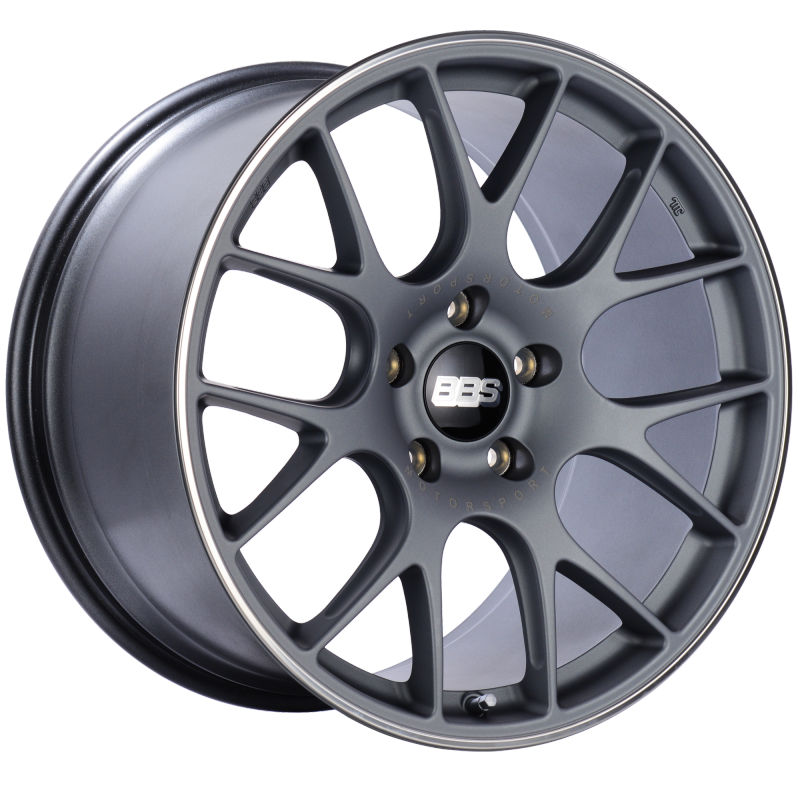 BBS CH-R 20x11.5 5x130 ET65 CB71.6 Satin Titanium Polished Rim Protector Wheel