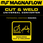 MagnaFlow Conv Universal 2.50 inch CA Tier 1