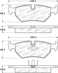 StopTech Street Brake Pads - Front