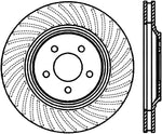 StopTech 94-04 Ford Mustang SVT Cobra Slotted & Drilled Sport Front Right Brake Rotor